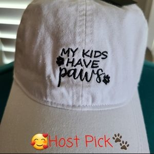 👀50% OFF - NWT‼️ David and Young "My Kids Have Paws" Hat
